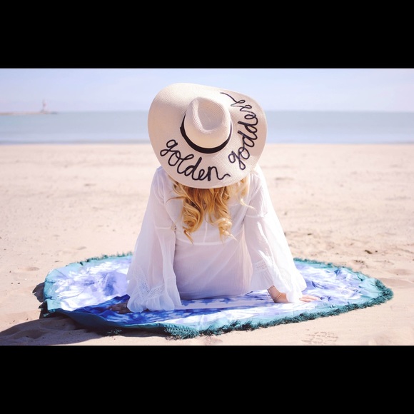 COPY - Blue Tie Dye Tapestry - Picture 3 of 3